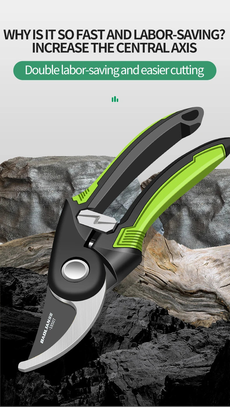 Multifunctional Garden Trimming Tool, Heavy-Duty Sharp Manual Trimmer, Professional And Durable Plant Pruning Scissors