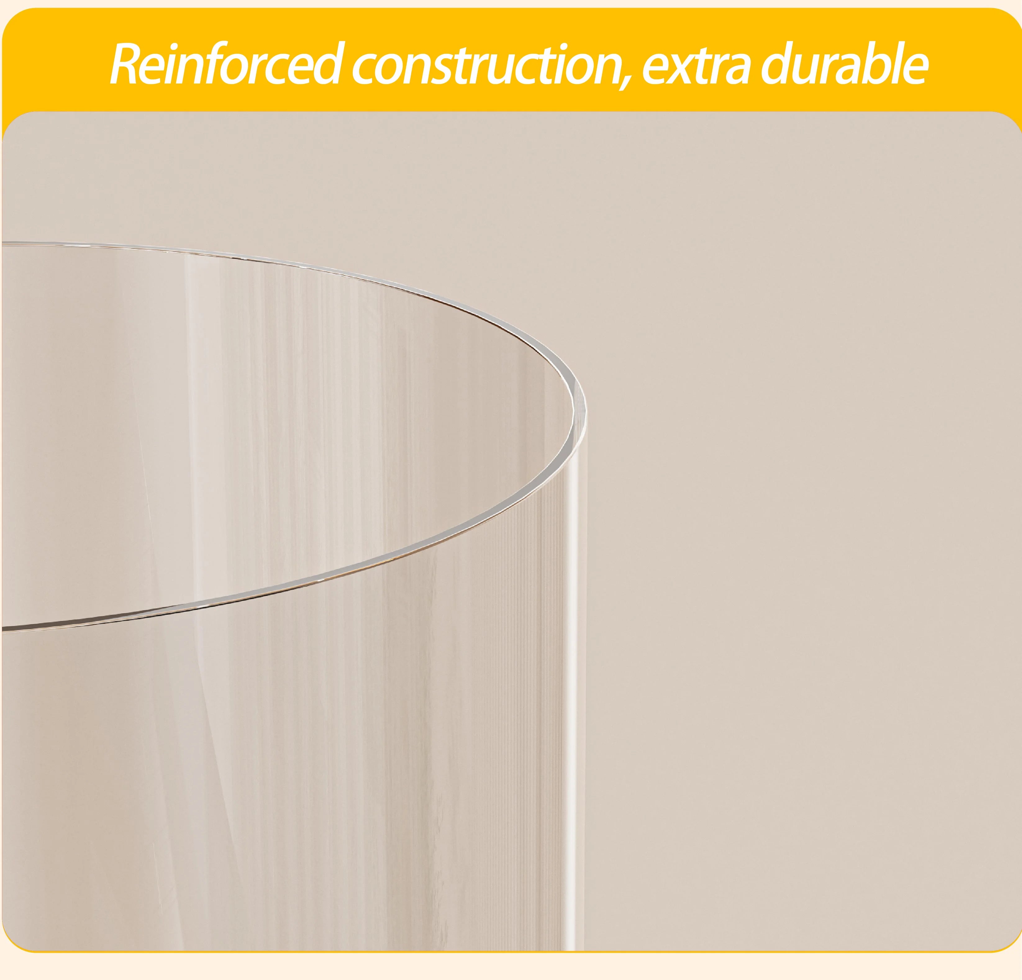 Transparent Doll Storage Box Plush Toy Organization Toy Storage Tube DIY Zipper Bins Kid Christmas Gift Children's Toy Organizer