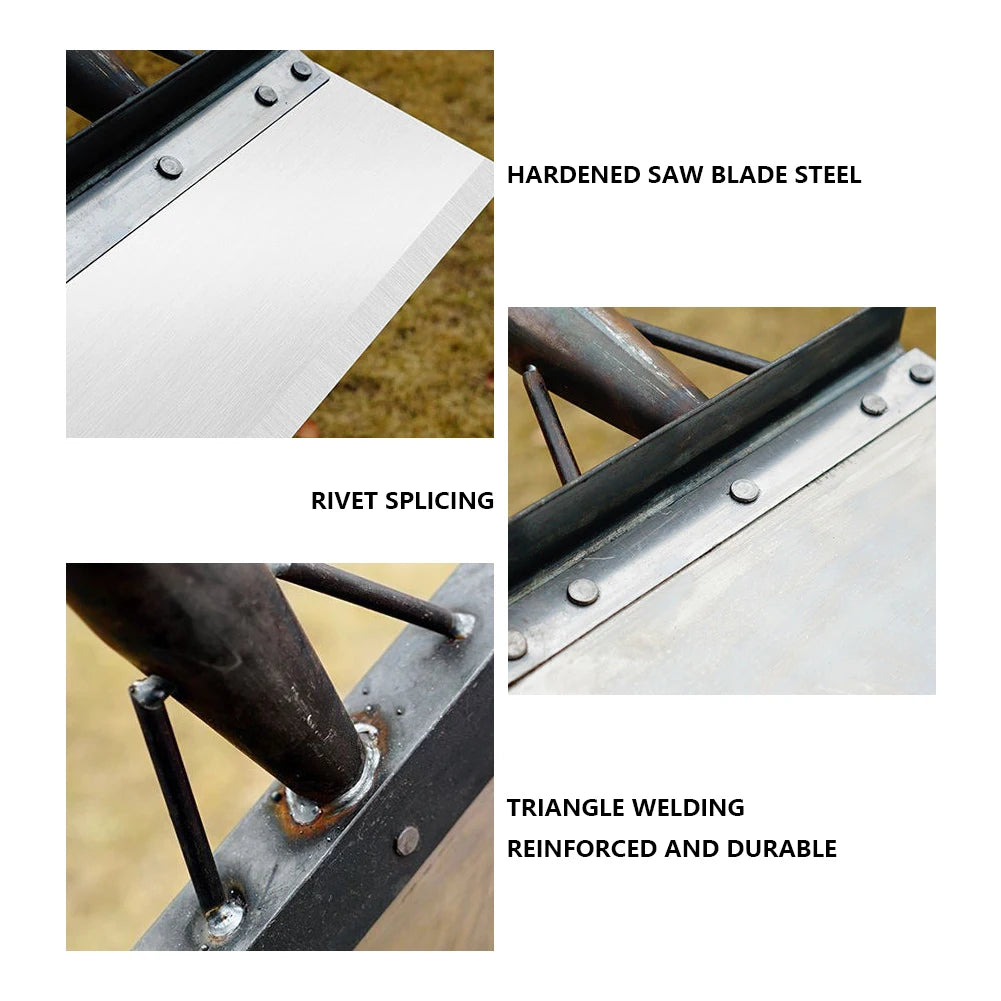 Multifunctional Outdoor Cleaning Shovel Sharp Edge Farm Planting Weeding Tool Efficient Eradication for Garden Weeds and Moss