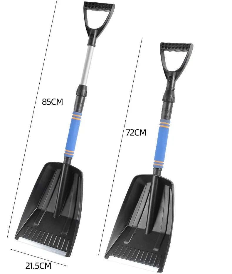 1pc Detachable Telescopic Winter Snow Ice Shovel Multifunctional Winter Car Accessories Snow Shovel for Outdoor Garden Car Truck