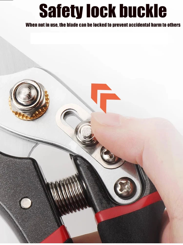 Garden Cutting Tools For Tree Trimmers Orchard Shears Garden Hand Prun Treeer With SK5 Steel Blades Pruning Garden Fruit