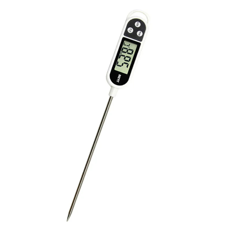 Digital Kitchen Thermometer LCD Display TP300 Electronic Food Thermometer LCD Display Digital Temperature MeasuringTool for Meat