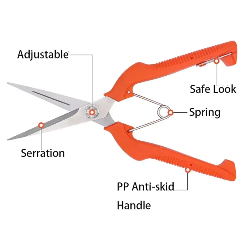 Pruning Shears Grape Scissors Garden Tool Vegetable Patch Bonsai Professional