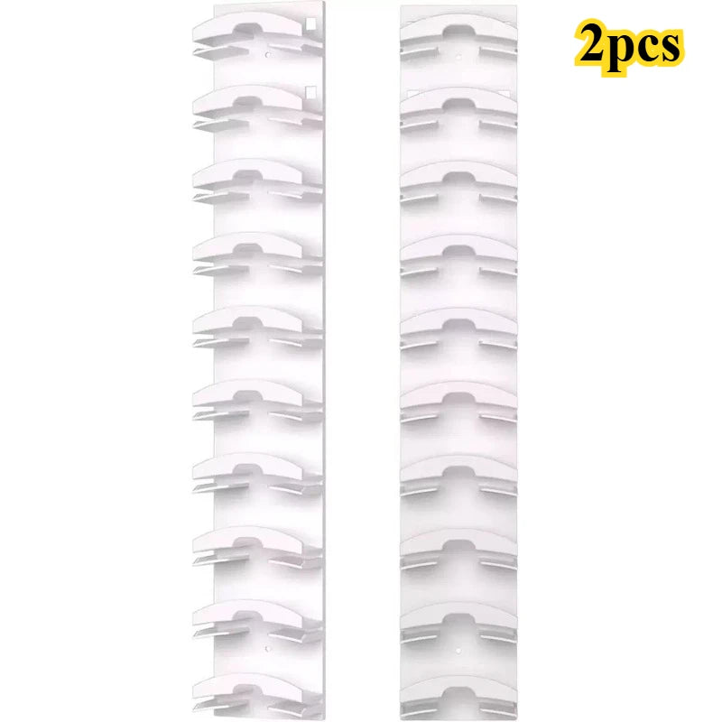 10Grids Wall Mounted Cap Rack Hat Holder Baseball Cap Towel Rack Holder Closet Hanger Storage Organizer Accessories Space Saving