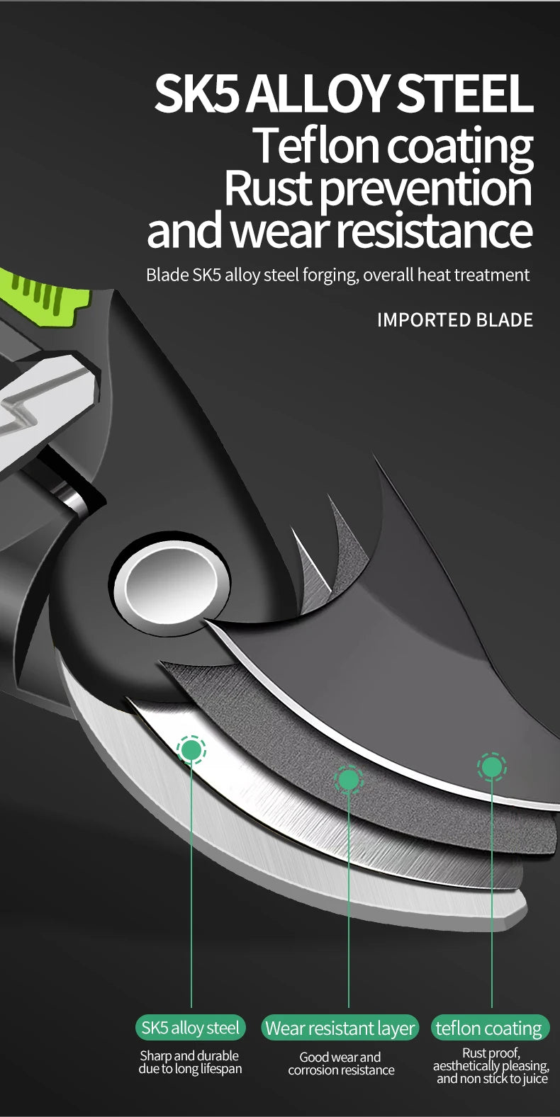 Multifunctional Garden Trimming Tool, Heavy-Duty Sharp Manual Trimmer, Professional And Durable Plant Pruning Scissors