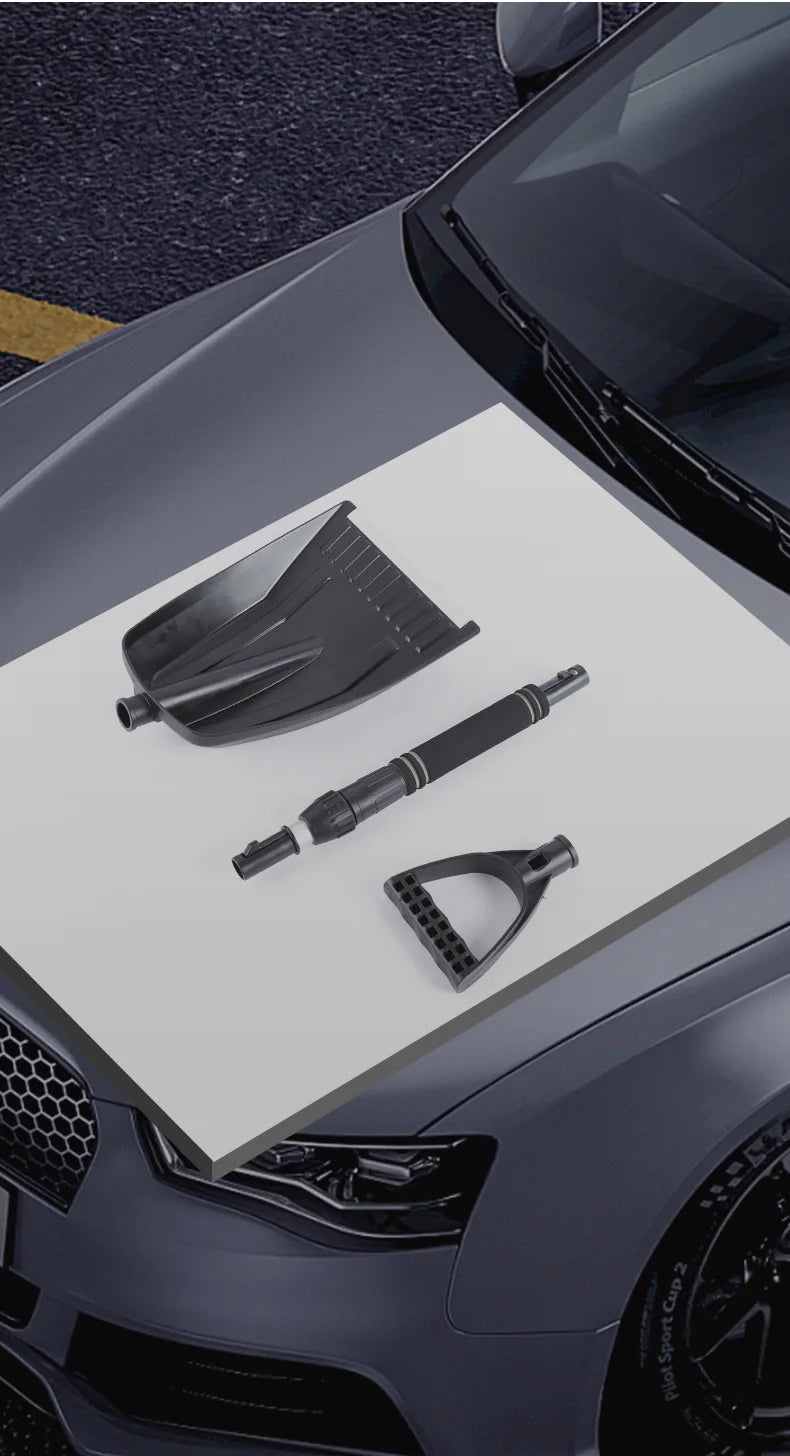 1pc Detachable Telescopic Winter Snow Ice Shovel Multifunctional Winter Car Accessories Snow Shovel for Outdoor Garden Car Truck