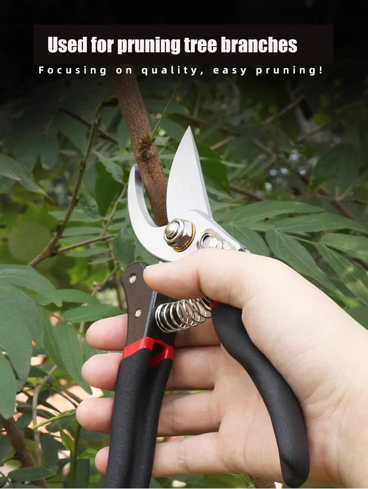 Garden Cutting Tools For Tree Trimmers Orchard Shears Garden Hand Prun Treeer With SK5 Steel Blades Pruning Garden Fruit