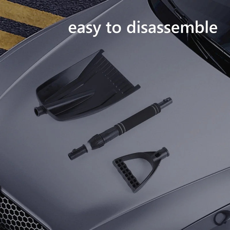 1pc Detachable Telescopic Winter Snow Ice Shovel Multifunctional Winter Car Accessories Snow Shovel for Outdoor Garden Car Truck