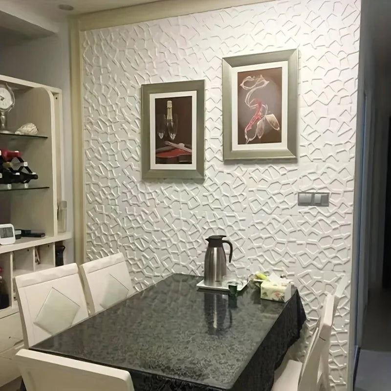 5-20pcs 35*35cm Ceiling 3d Home Bedroom Decor Background Wallpaper Peel Stick Waterproof Decoration Wall Stickers Anti-collision