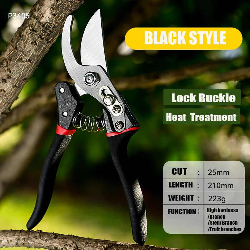 Garden Cutting Tools For Tree Trimmers Orchard Shears Garden Hand Prun Treeer With SK5 Steel Blades Pruning Garden Fruit