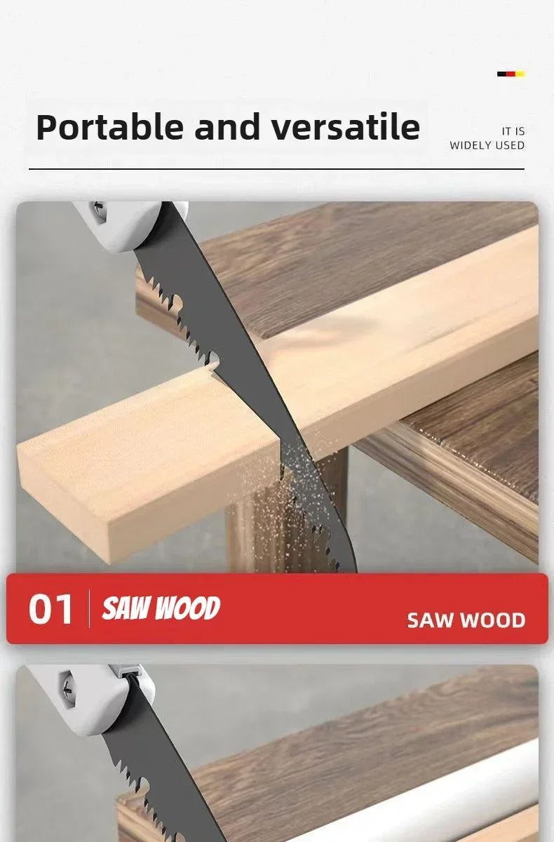 Portable Folding Saw for Gardening Outdoor Logging with Ergonomic Handle pruner gardening tools jardineria herramienta