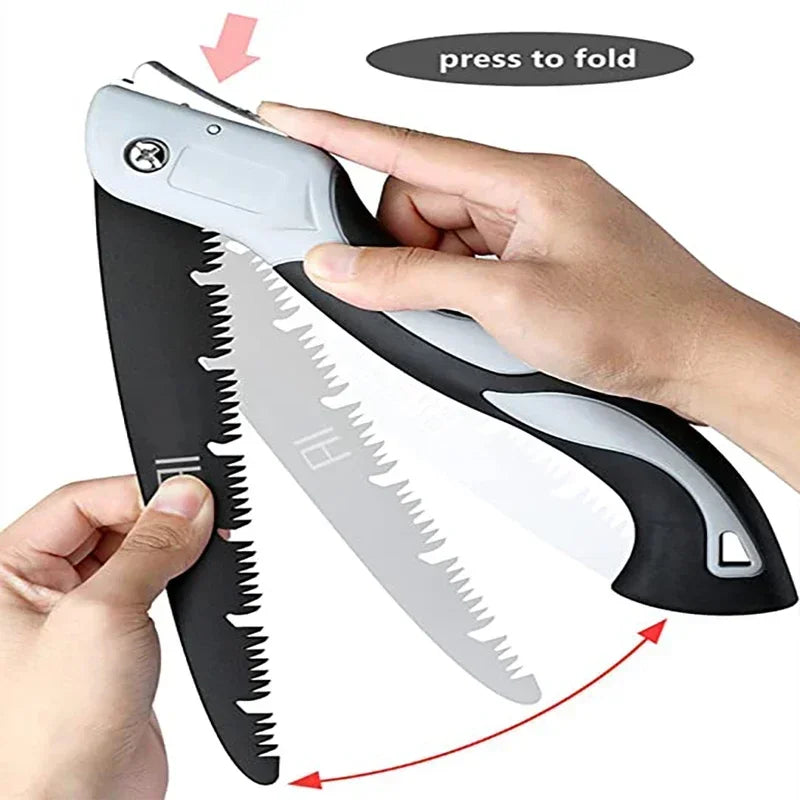Portable Folding Saw for Gardening Outdoor Logging with Ergonomic Handle pruner gardening tools jardineria herramienta