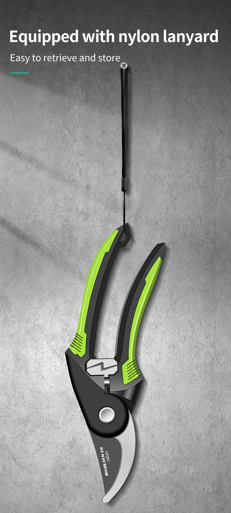 Multifunctional Garden Trimming Tool, Heavy-Duty Sharp Manual Trimmer, Professional And Durable Plant Pruning Scissors