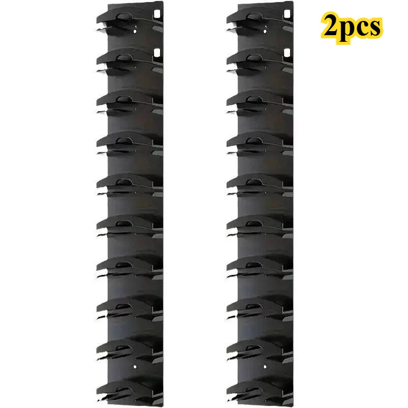 10Grids Wall Mounted Cap Rack Hat Holder Baseball Cap Towel Rack Holder Closet Hanger Storage Organizer Accessories Space Saving