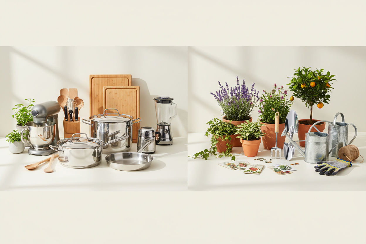 analyzing my store design me banner image for the kitchen products and garden using products